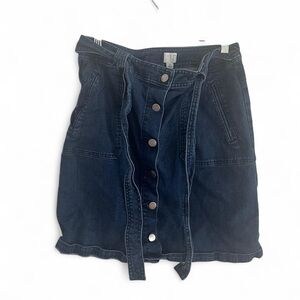A New Day Dark Blue Denim Skirt
